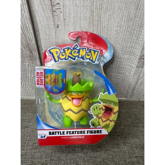 Nintendo Other - Pokemon Ludicolo Battle Feature Figure Collectible Toy